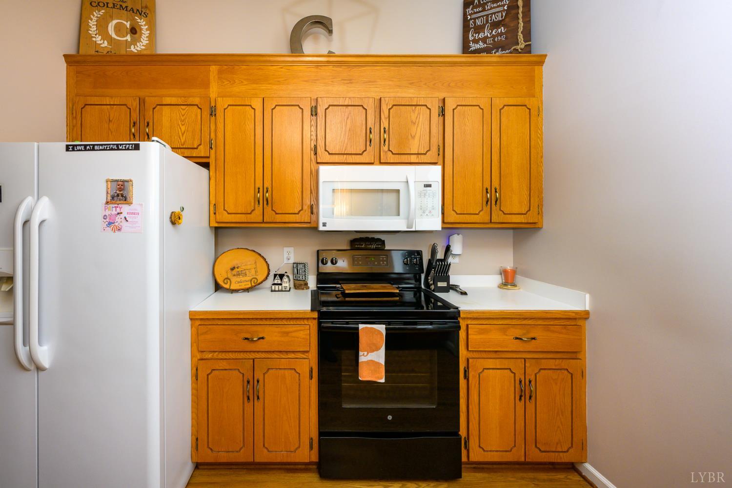 151 Wilderness Road Rustburg, VA 24588 - Photo 10 of 63 a kitchen with stainless steel appliances granite countertop a stove top oven