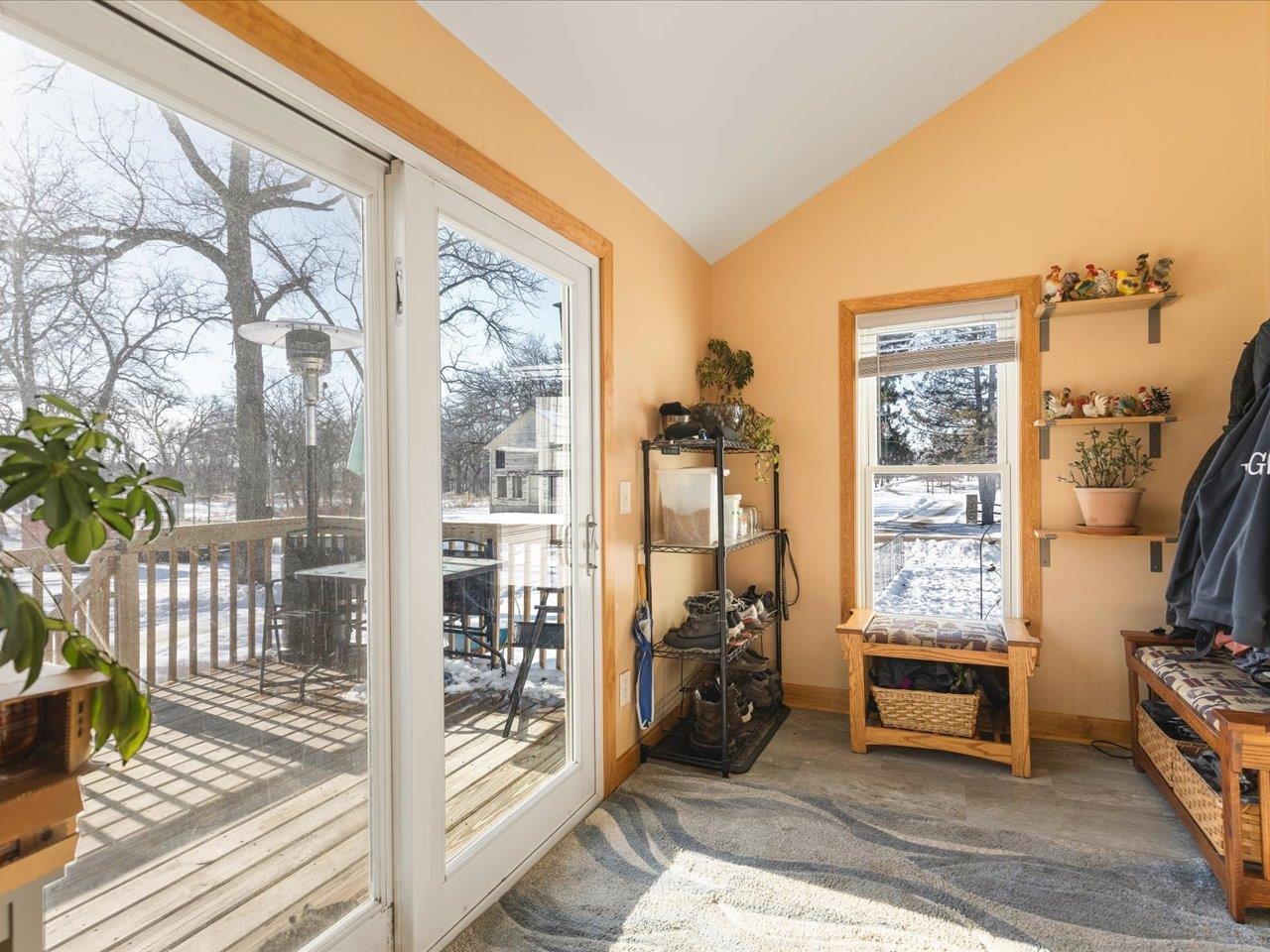 13005 Mitchell Street Shirland, IL 61079 - Photo 18 of 37 a bedroom with furniture and a window