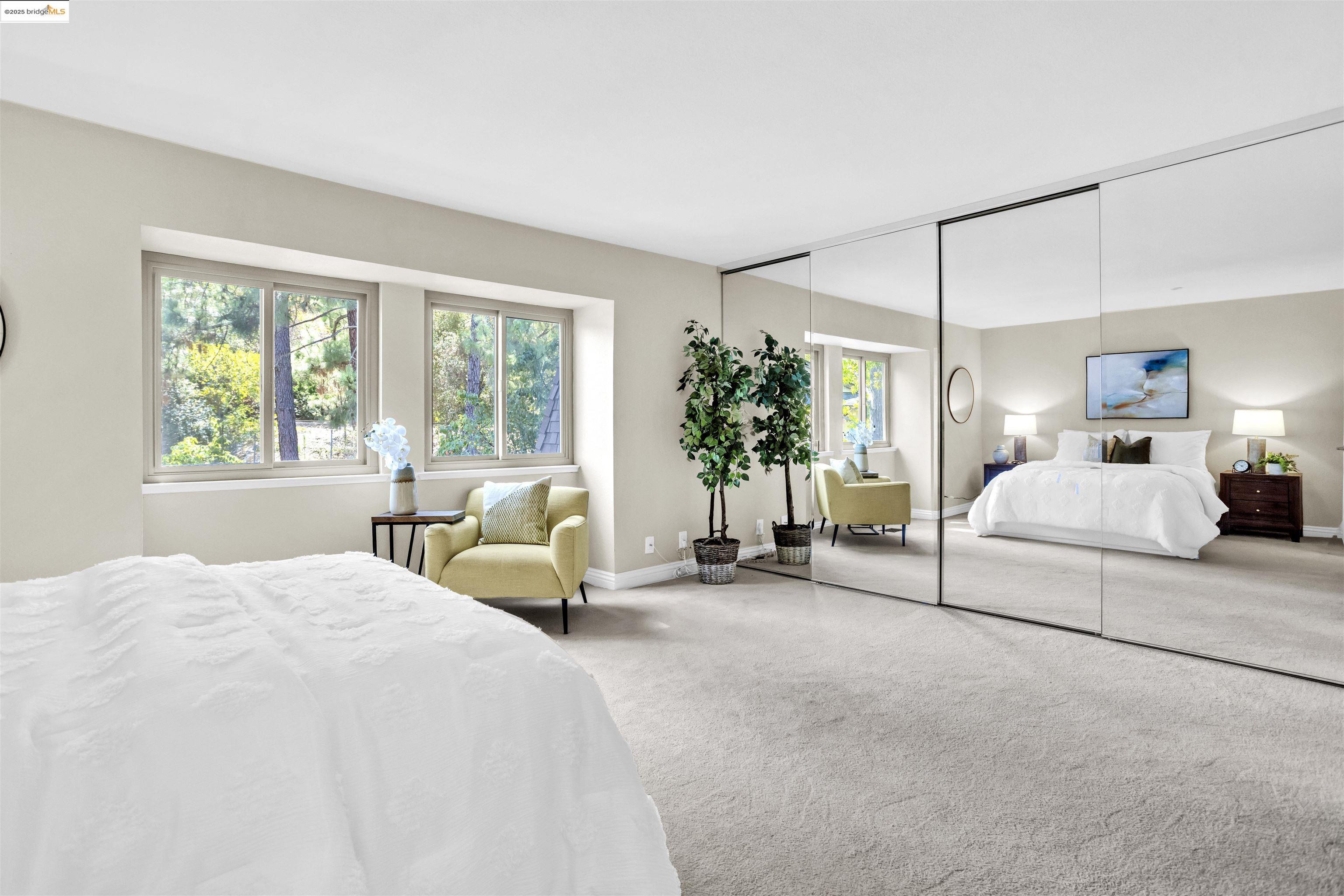 1905 Cannon Place Walnut Creek, CA 94597 - Photo 23 of 40 a bedroom with bed and a large window