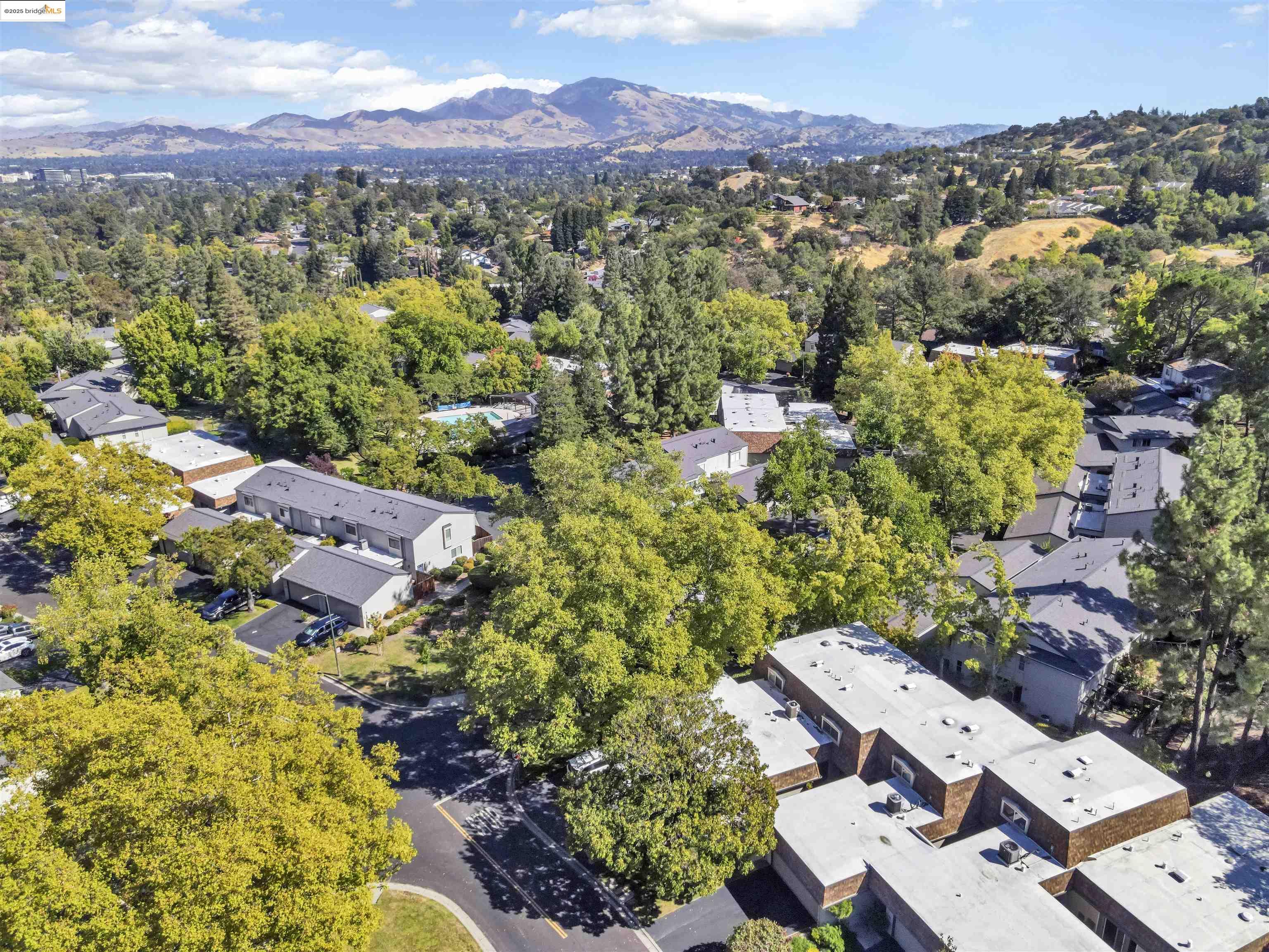 1905 Cannon Place Walnut Creek, CA 94597 - Photo 37 of 40 an aerial view of residential house with an outdoor space