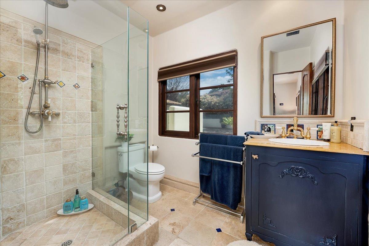 217 Rue Esperanza Lincoln, CA 95648 - Photo 46 of 71 Outside casita bathroom. Perrin and Rowe fixtures.