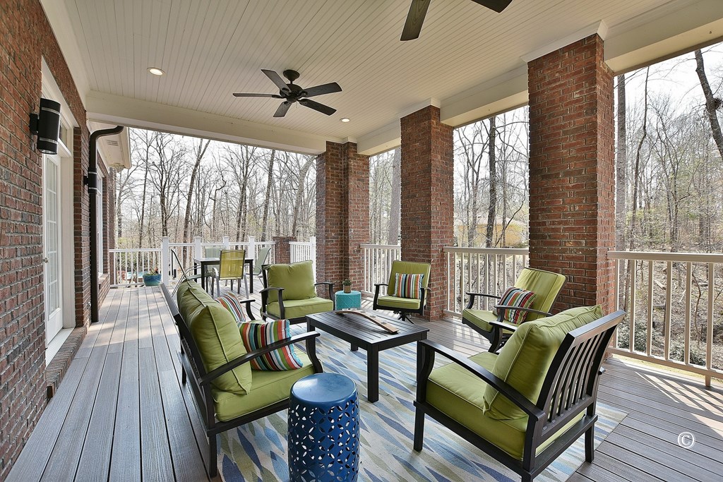 4736 Timarron Loop Columbus, GA 31909 - Photo 17 of 47 Covered deck