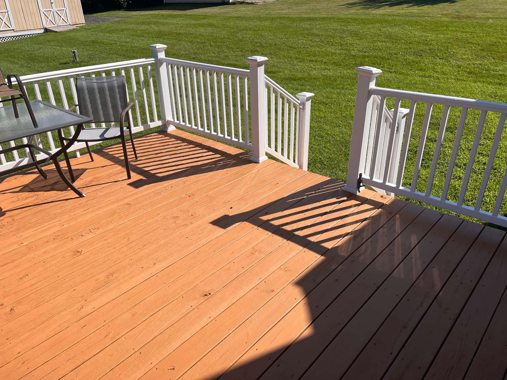 3826 Roundtree Road Jefferson, MD 21755 - Photo 26 of 28 Newly painted deck
