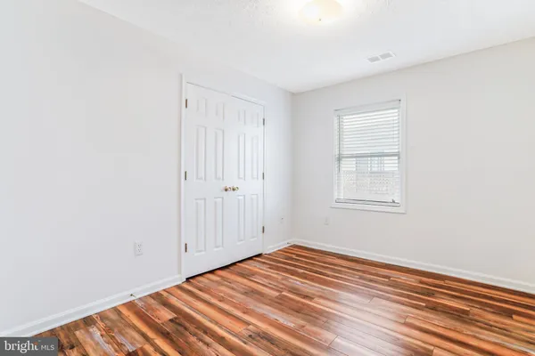 an empty room with window