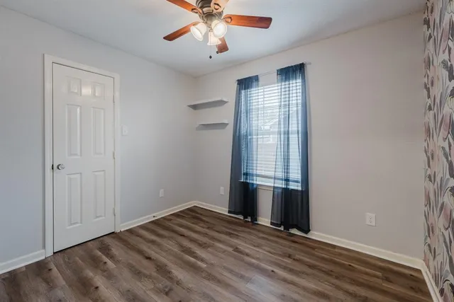 a view of an outdoor space and a yard