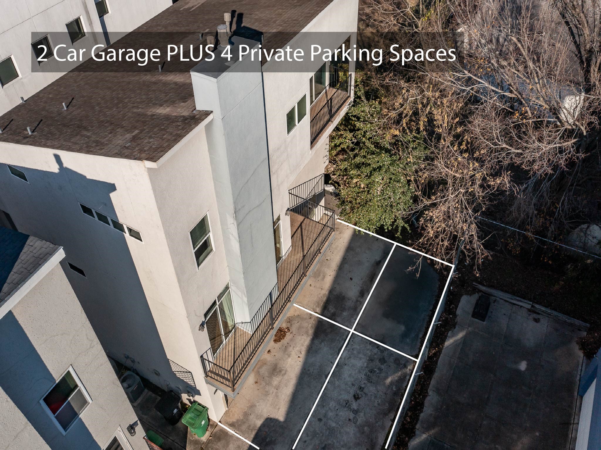 1320 Lakin Street, Unit B Houston, TX 77007 - Photo 4 of 21 Tons of parking space - a luxury in the Innerloop!