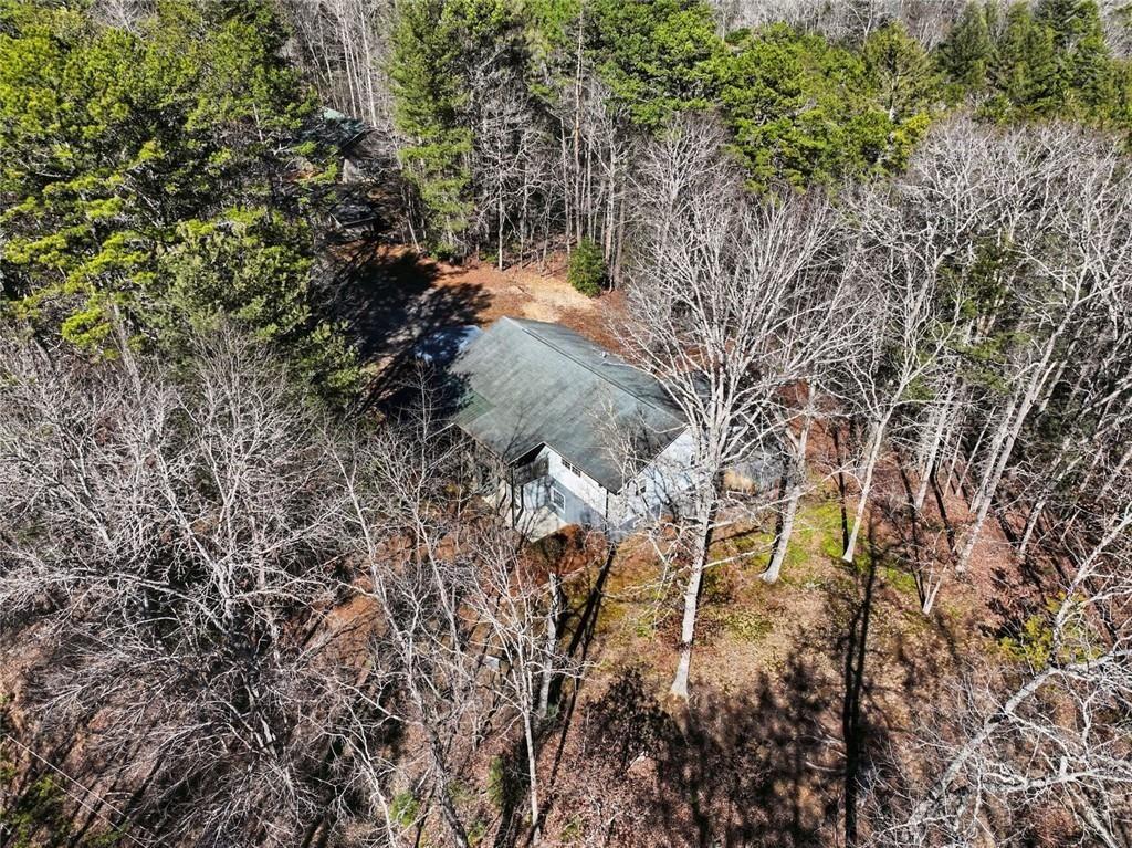 387 Ruby Lane Mineral Bluff, GA 30559 - Photo 26 of 29 a backyard of a house with lots of trees