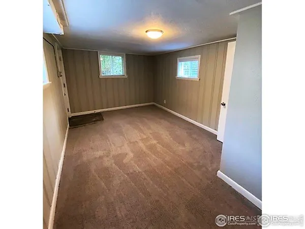 a view of empty room