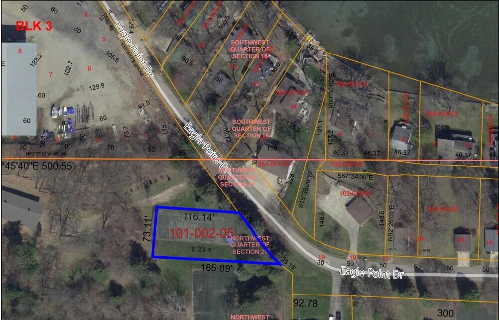 V/l Eagle Point Road Clarklake, MI 49234 - Photo 1 of 2 1