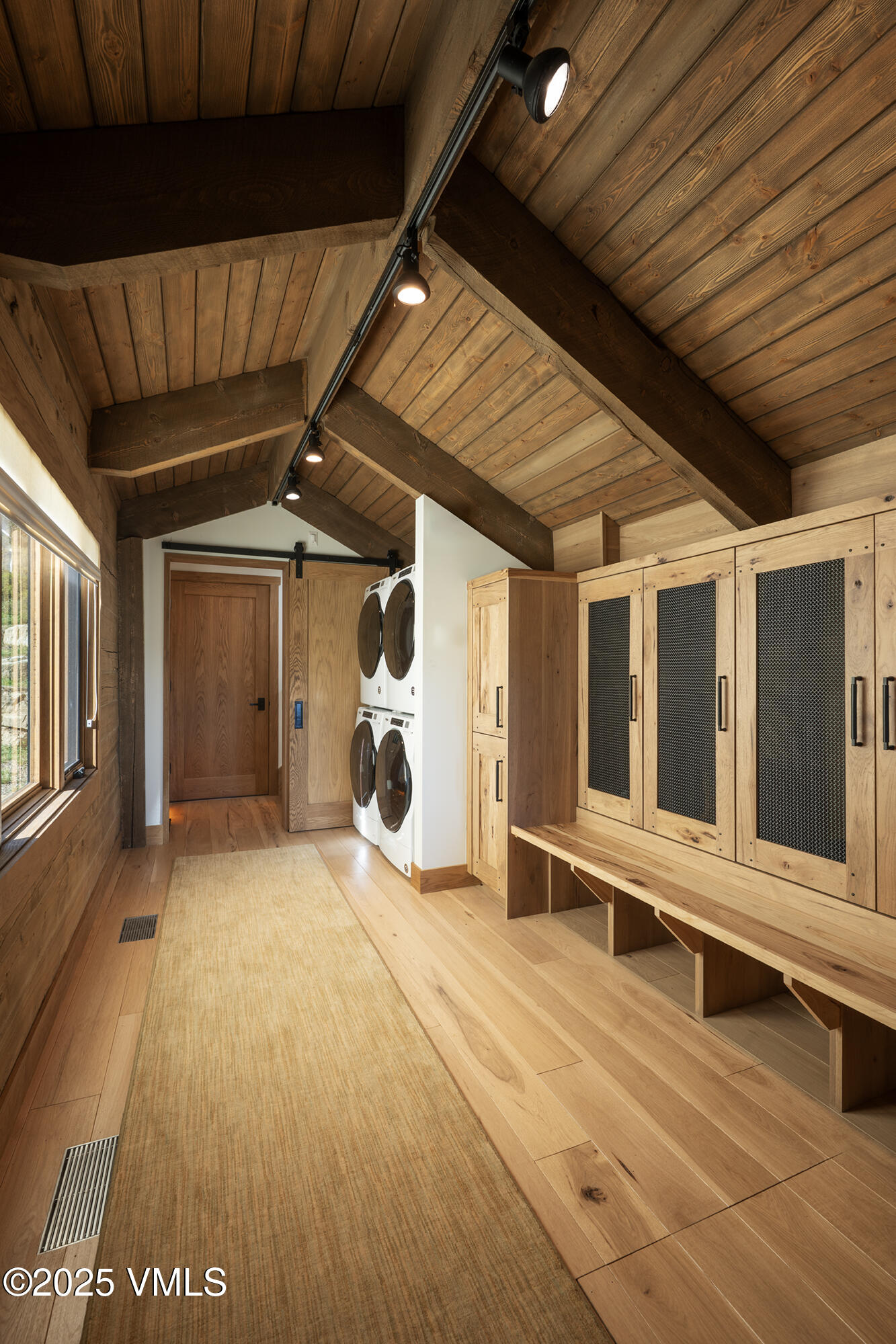 1500 West Sheep Creek Road Gypsum, CO 81637 - Photo 29 of 48 a view of a porch with wooden floor and fence