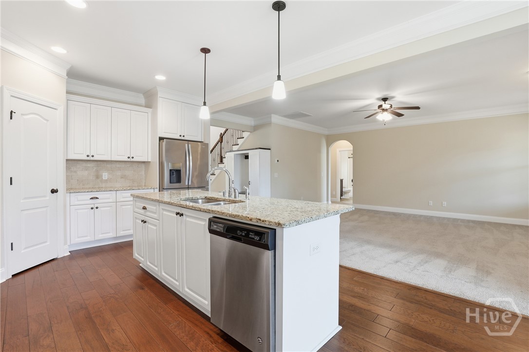 220 Fairmont Drive Rincon, GA 31326 - Photo 25 of 49 View Into the Great Room (not staged)
