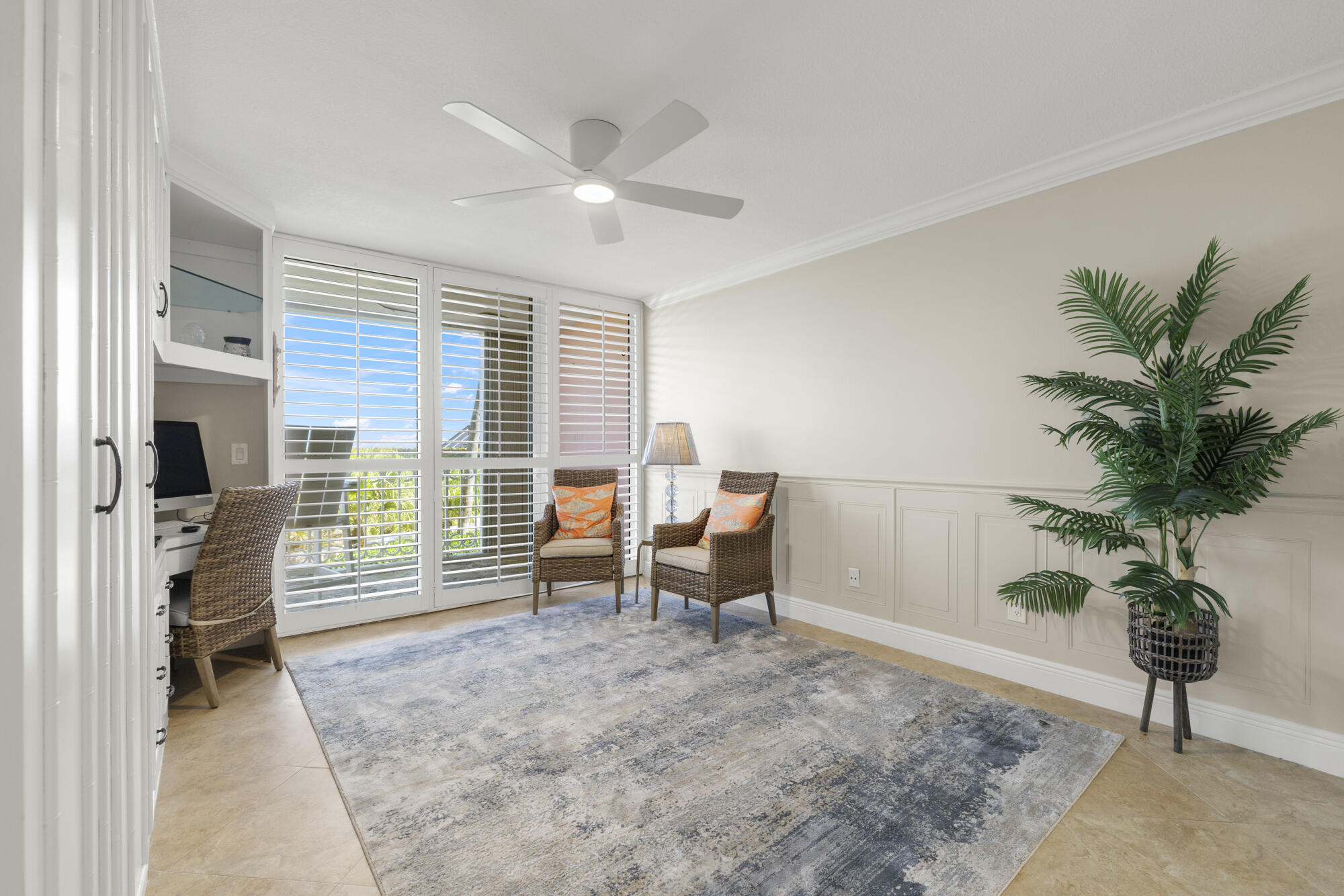 1701 Northeast Ocean Boulevard, Unit 103 Stuart, FL 34996 - Photo 12 of 26 Secondary Bedroom/Office