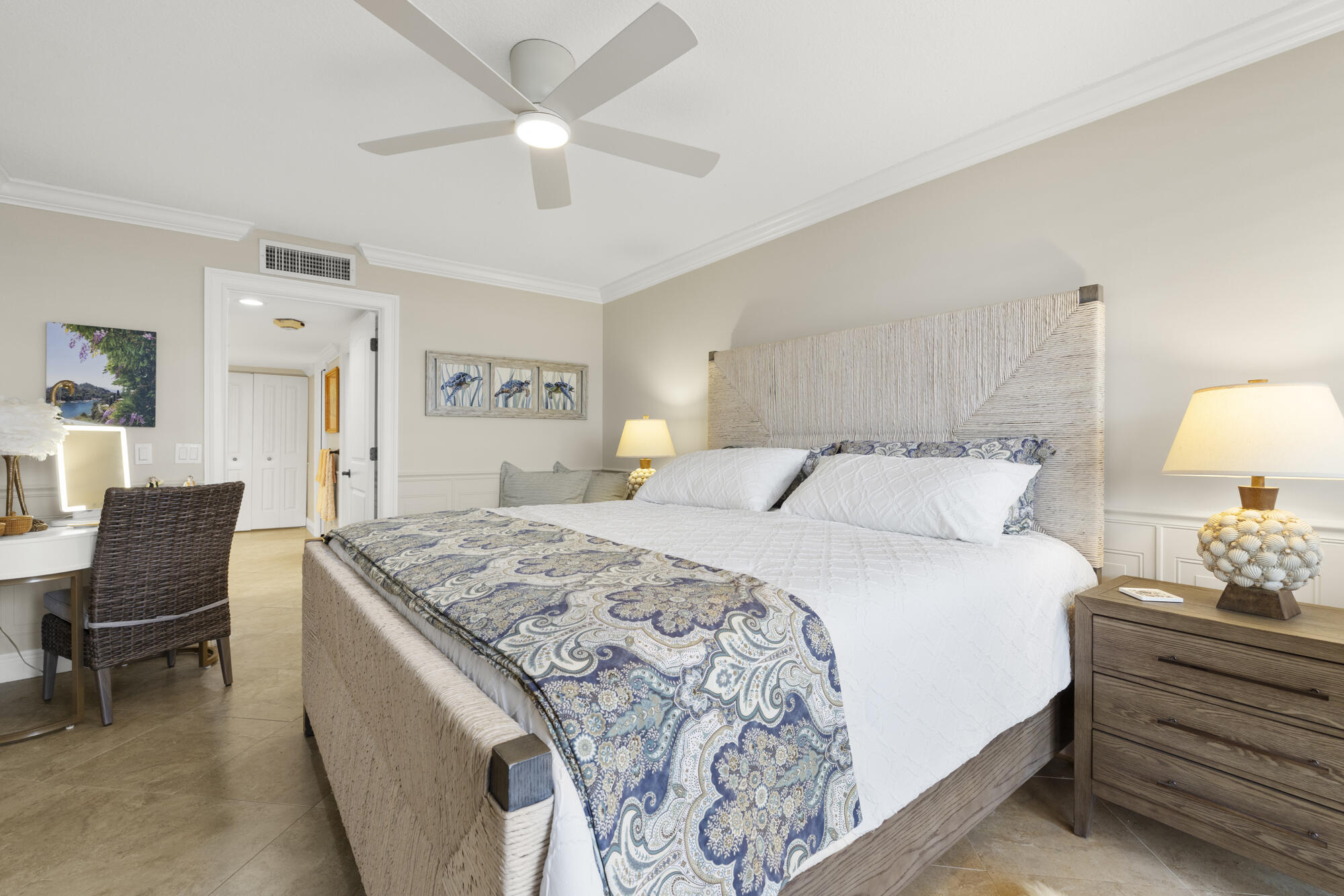 1701 Northeast Ocean Boulevard, Unit 103 Stuart, FL 34996 - Photo 7 of 26 Primary Bedroom
