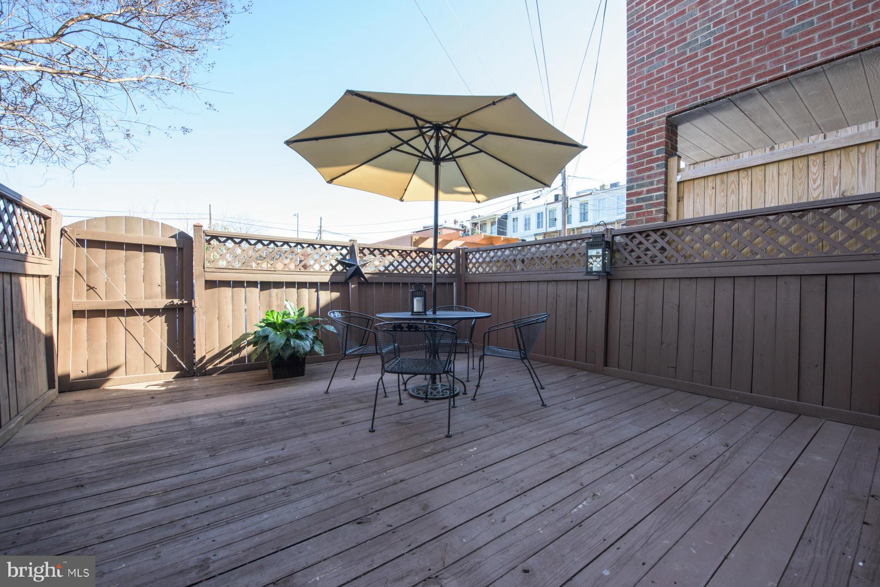 411 3rd Street Northeast Washington, DC 20002 - Photo 12 of 30 Outdoor LR/DR