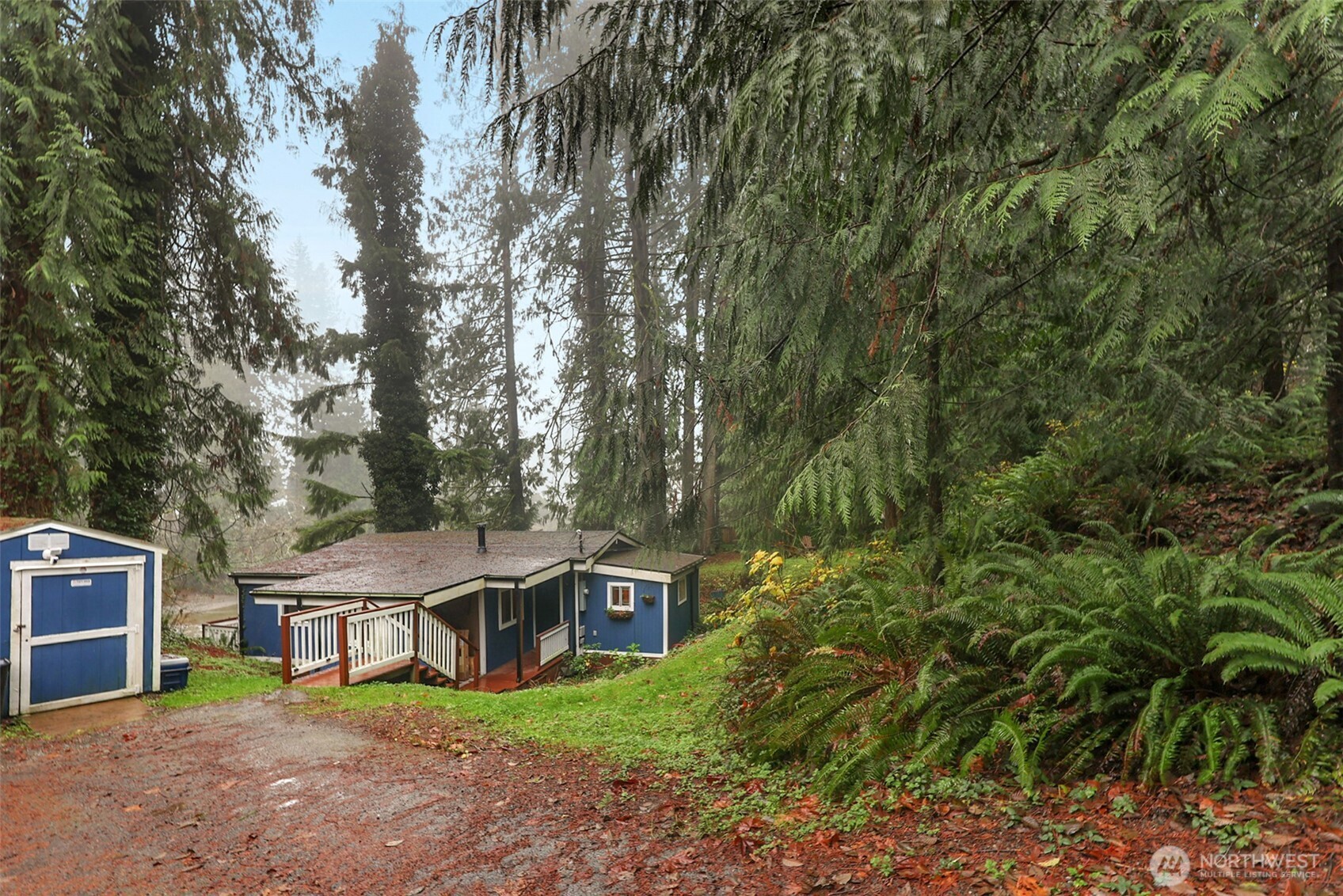 13109 Crystal Springs Road Granite Falls, WA 98252 - Photo 12 of 32 an aerial view of a house