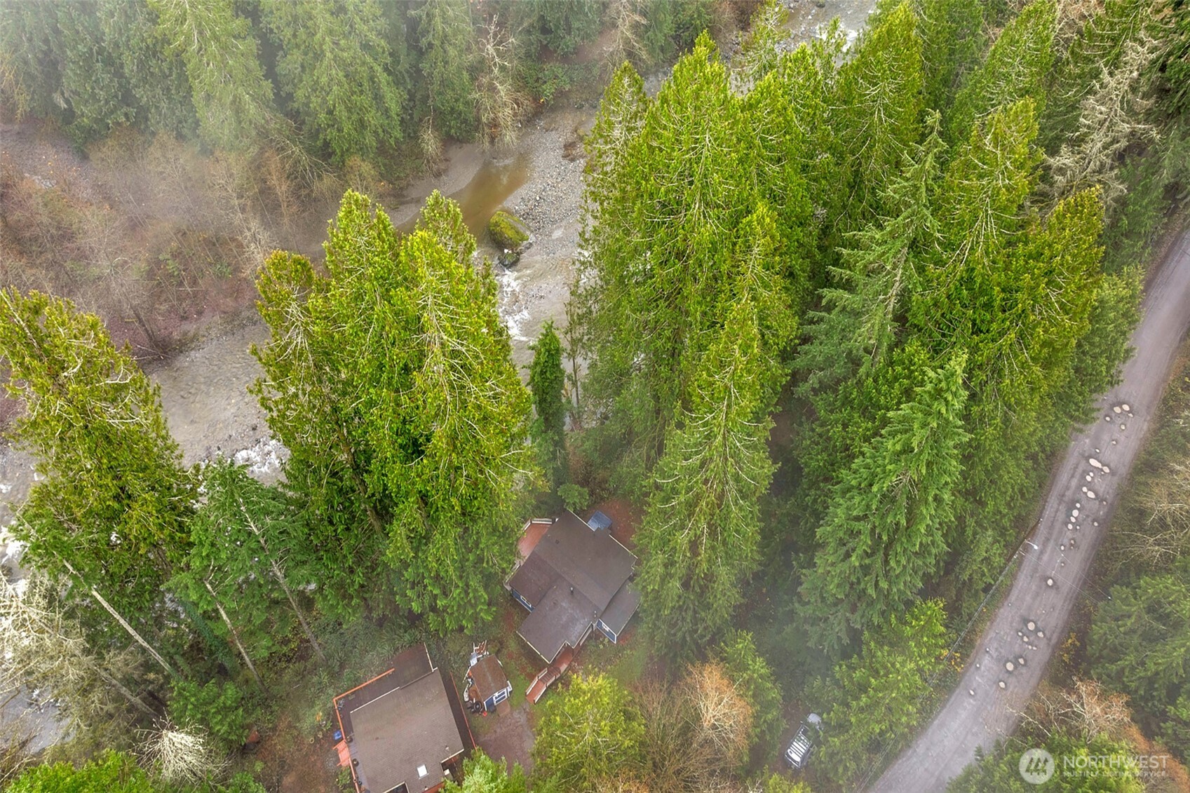 13109 Crystal Springs Road Granite Falls, WA 98252 - Photo 31 of 32 a backyard of a house with lots of green space