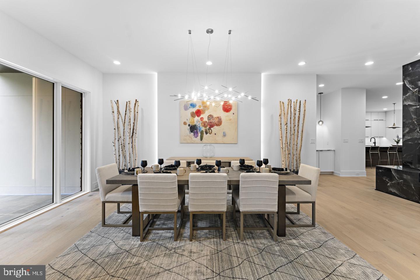 6330 Cross Street McLean, VA 22101 - Photo 3 of 19 a view of a a dining room with furniture window and outside view