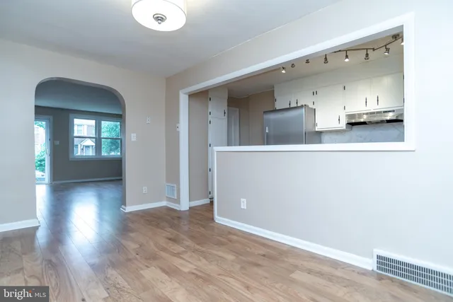 wooden floor in an empty room