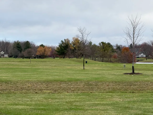 a view of a golf course
