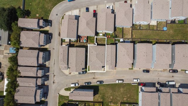 a view of a city with tall buildings