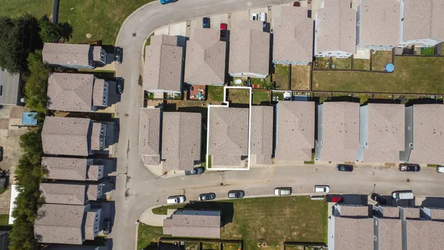 a view of a city with tall buildings