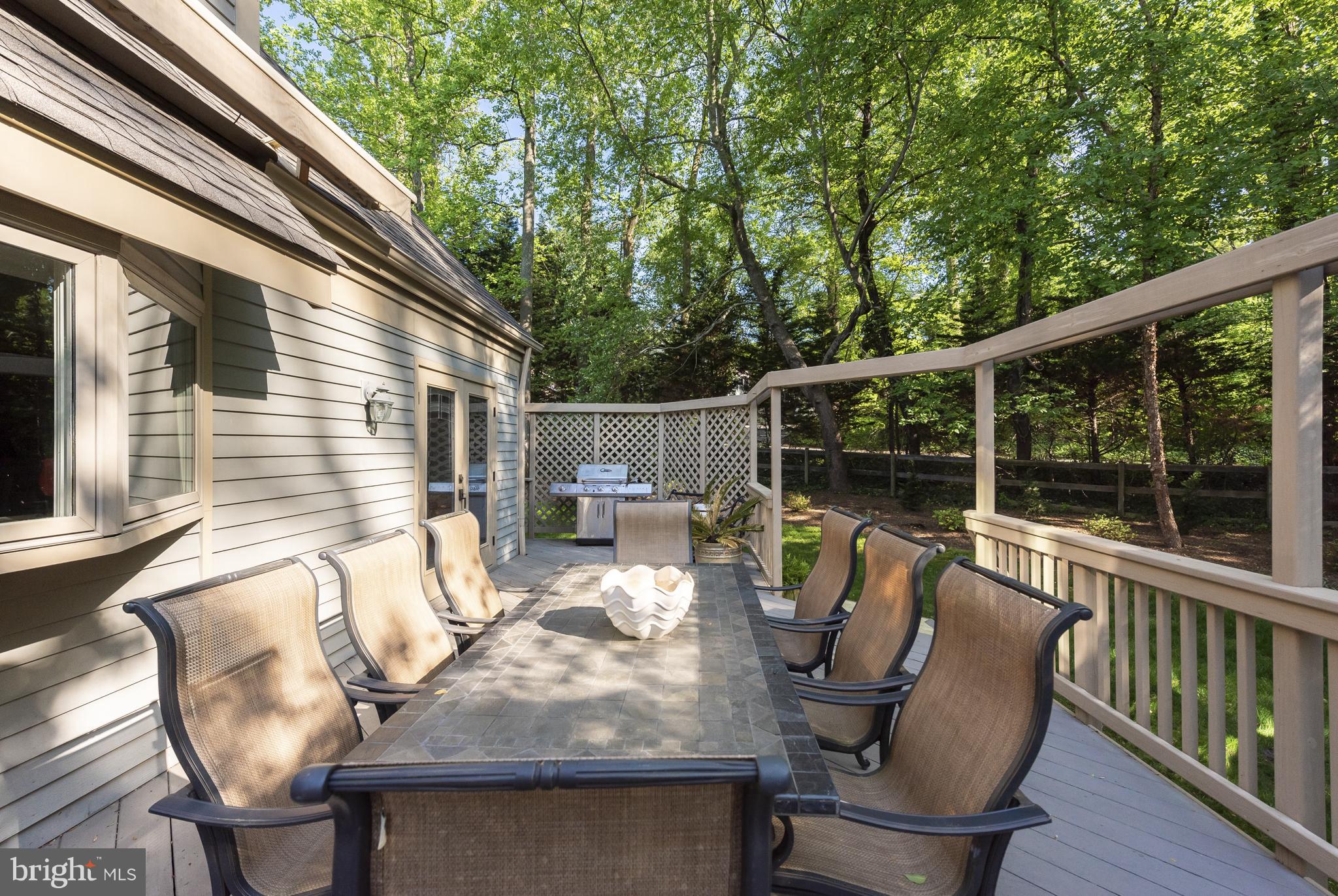 1500 Severncroft Road Annapolis, MD 21409 - Photo 27 of 29 Deck overlooking fenced yard