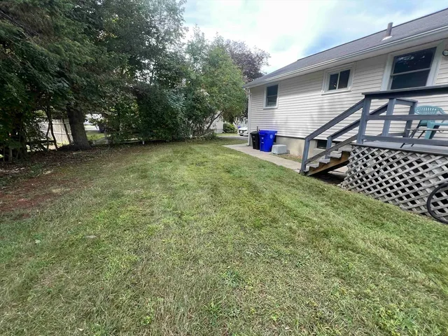 a view of outdoor space and yard