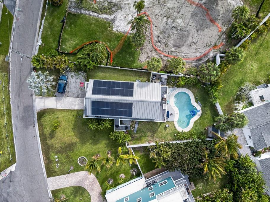 15823 Redington Drive Redington Beach, FL 33708 - Photo 33 of 39 an aerial view of a house having swimming pool garden and patio