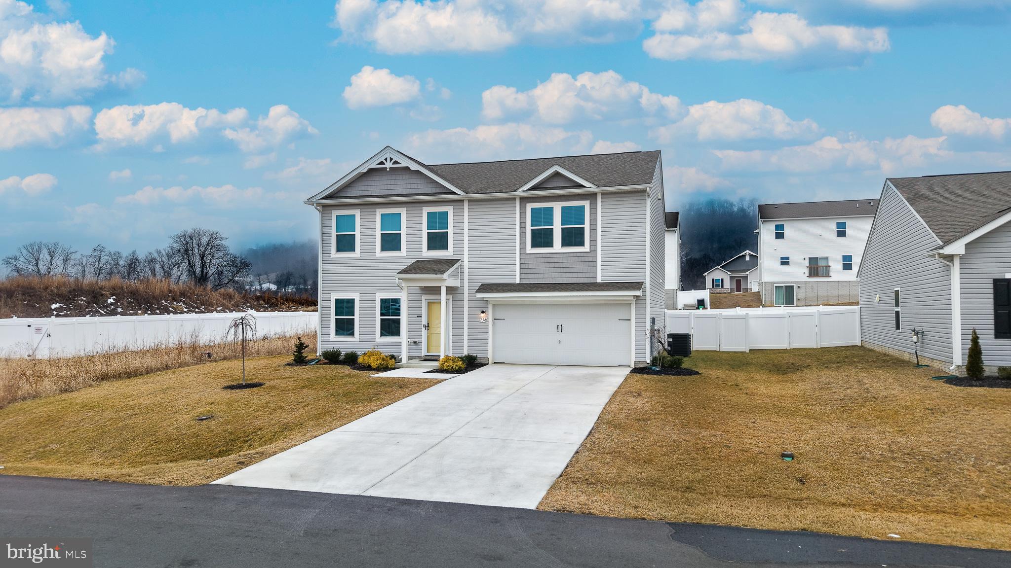 154 Diving Scaup Road Hedgesville, WV 25427 - Photo 3 of 57 a view of a house with a outdoor space