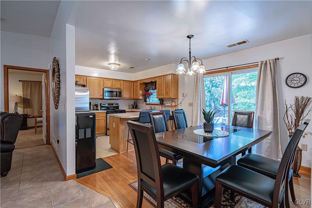 1038 Clover Road South Long Pond, PA 18334 - Photo 10 of 39 Dining and Kitchen area