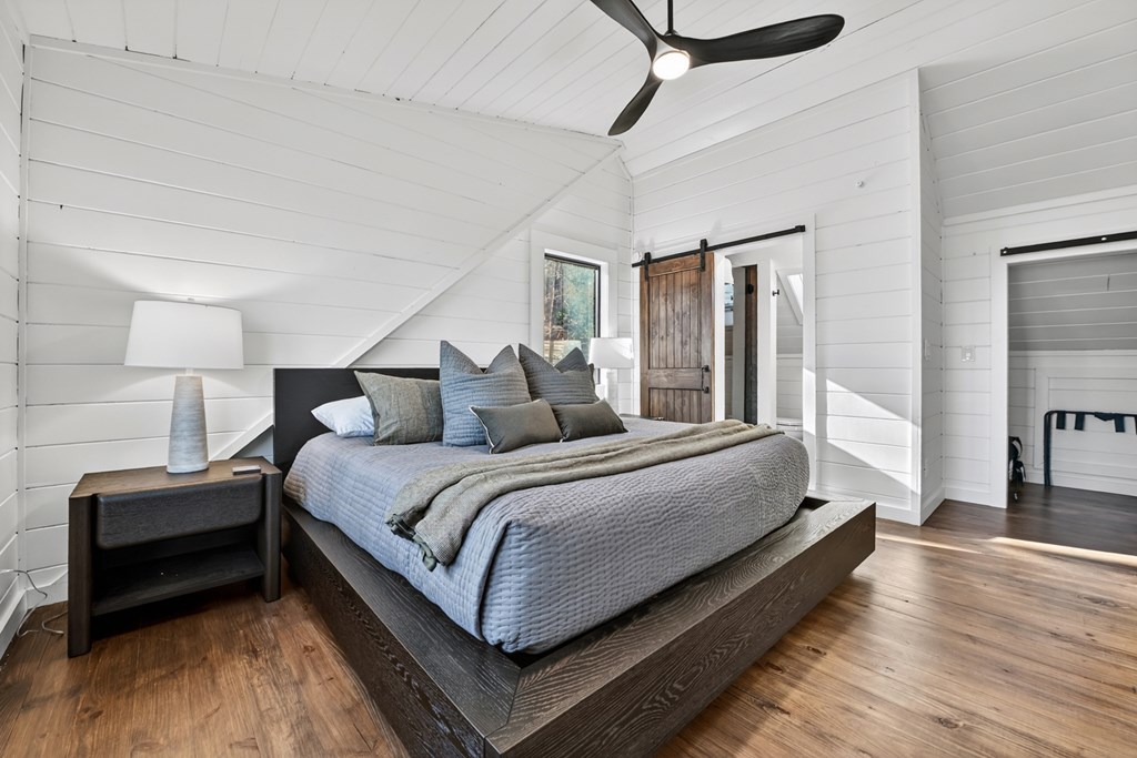 427 Green Ridge Road Blue Ridge, GA 30513 - Photo 28 of 53 a bed room with a bed and a couch