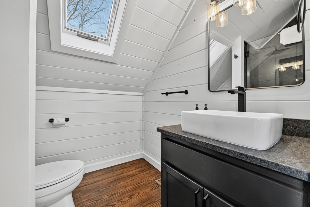 427 Green Ridge Road Blue Ridge, GA 30513 - Photo 29 of 53 a bathroom with a sink and a mirror