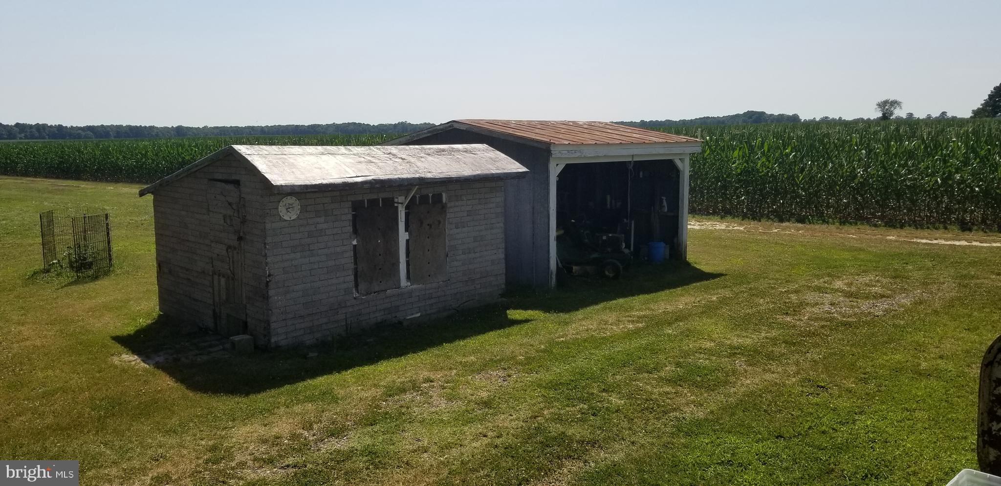 5807 Sharptown Road Rhodesdale, MD 21659 - Photo 5 of 7 Storage sheds behind the Trailer