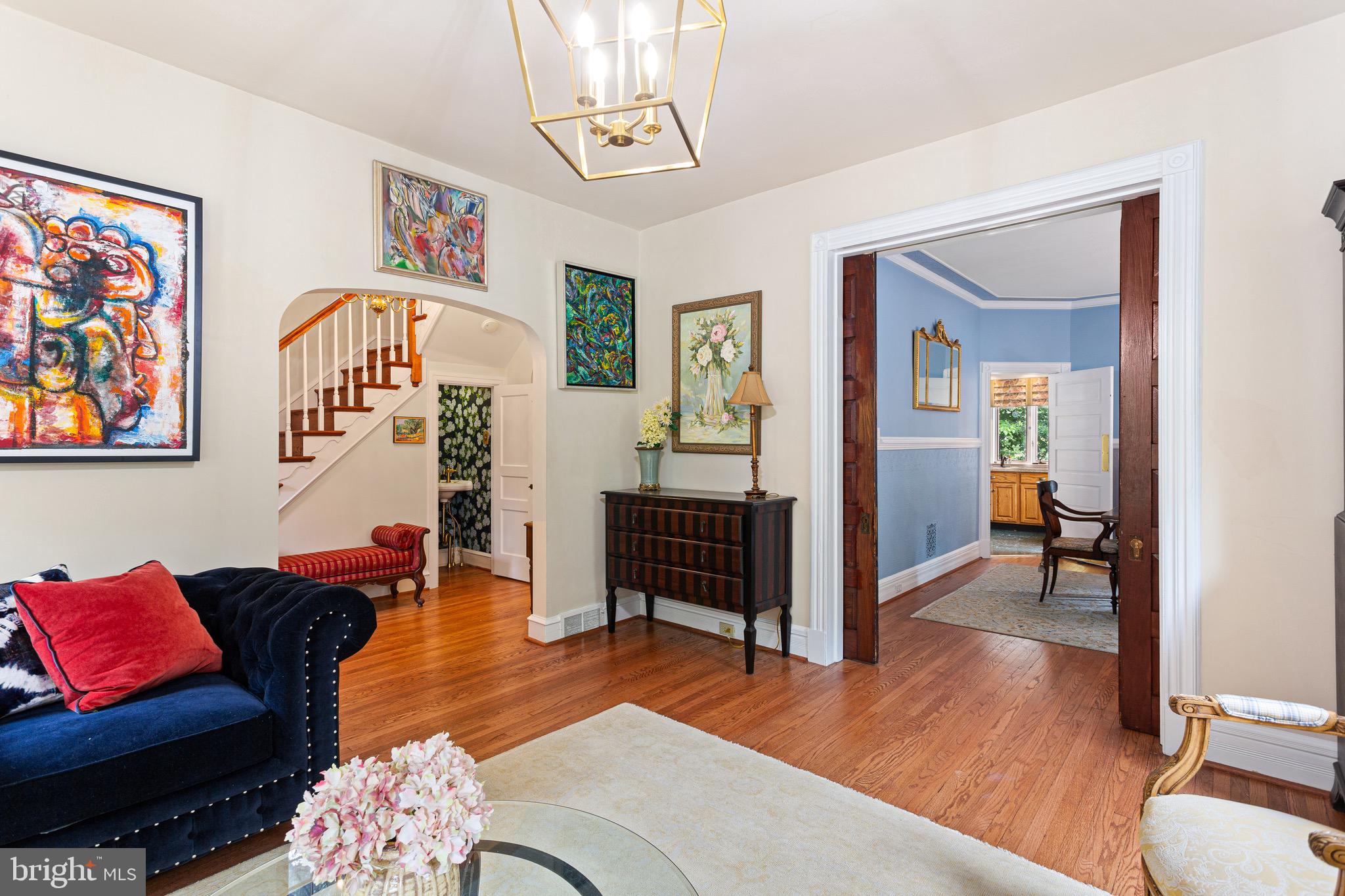 209 Warwick Road Haddonfield, NJ 08033 - Photo 8 of 46 Living Room/Parlor
