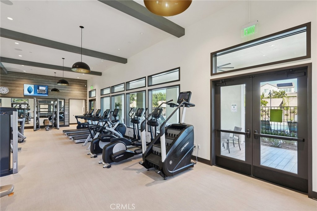39481 Chamise Temecula, CA 92591 - Photo 33 of 34 a view of a room with gym equipment