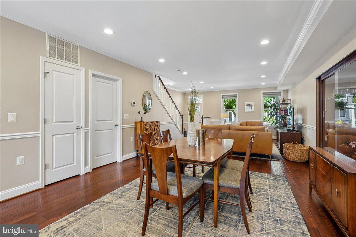 1203 Staples Street Northeast Washington, DC 20002 - Photo 10 of 51 Inviting dining space & 1/2 Bath