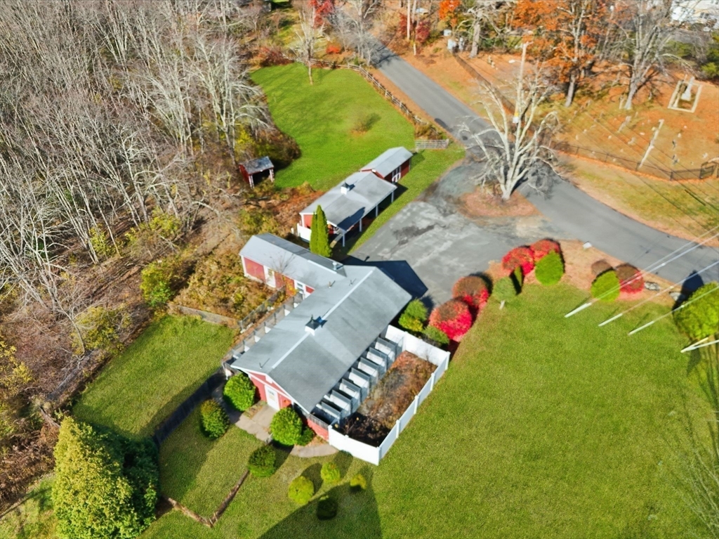 405 Rock Valley Road Holyoke, MA 01040 - Photo 31 of 42 an aerial view of a pool patio yard and outdoor seating