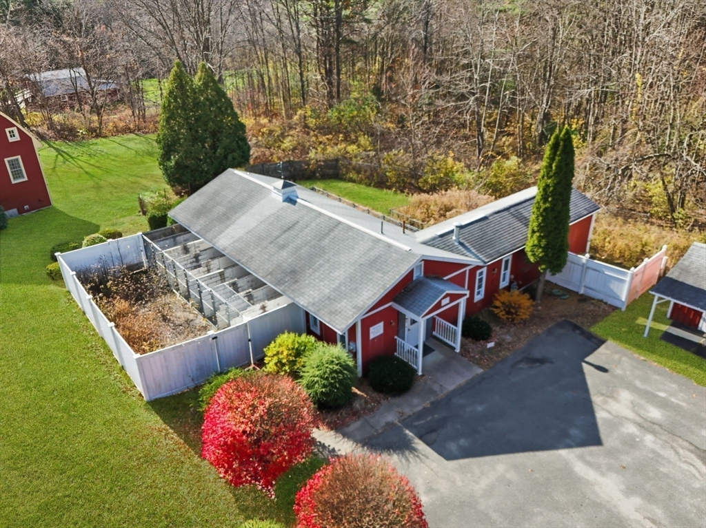 405 Rock Valley Road Holyoke, MA 01040 - Photo 32 of 42 an aerial view of a house having yard