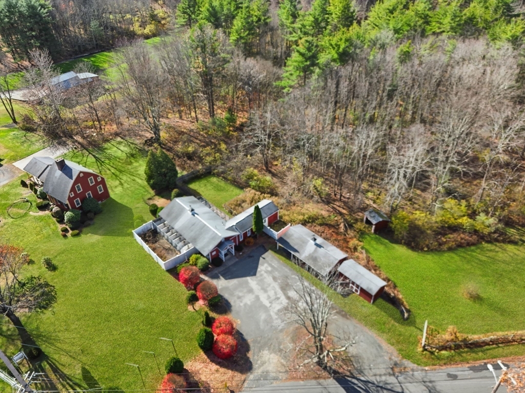 405 Rock Valley Road Holyoke, MA 01040 - Photo 5 of 42 an aerial view of a house with a garden