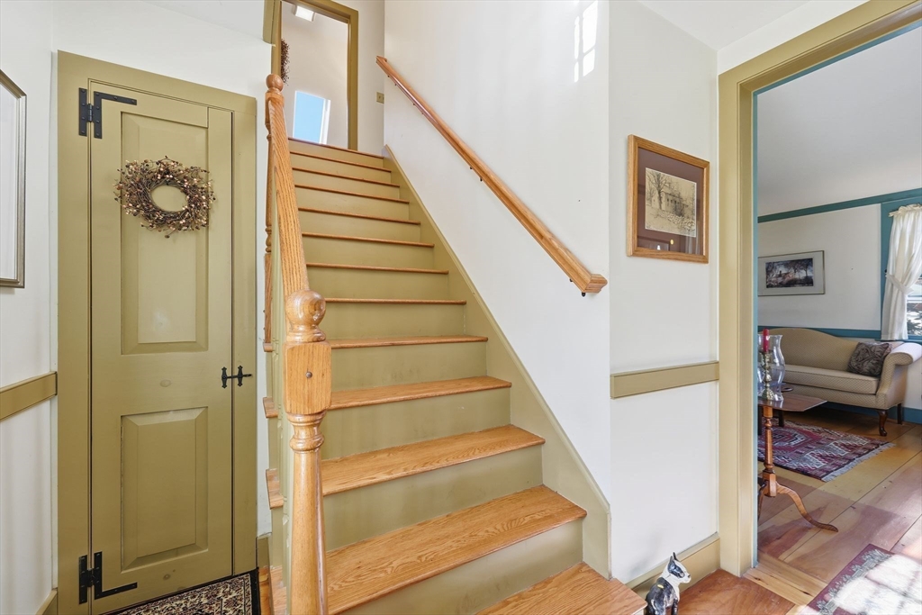 405 Rock Valley Road Holyoke, MA 01040 - Photo 10 of 42 a view of entryway and hall with wooden floor