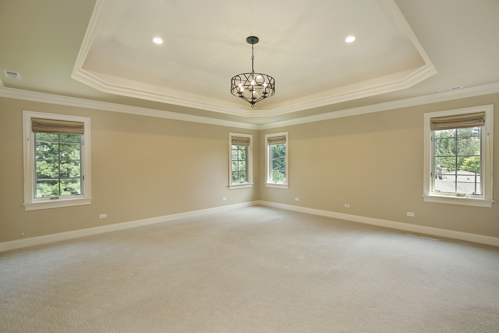 2215 Pinehurst Drive Glenview, IL 60025 - Photo 13 of 31 an empty room with a window and a ceiling fan
