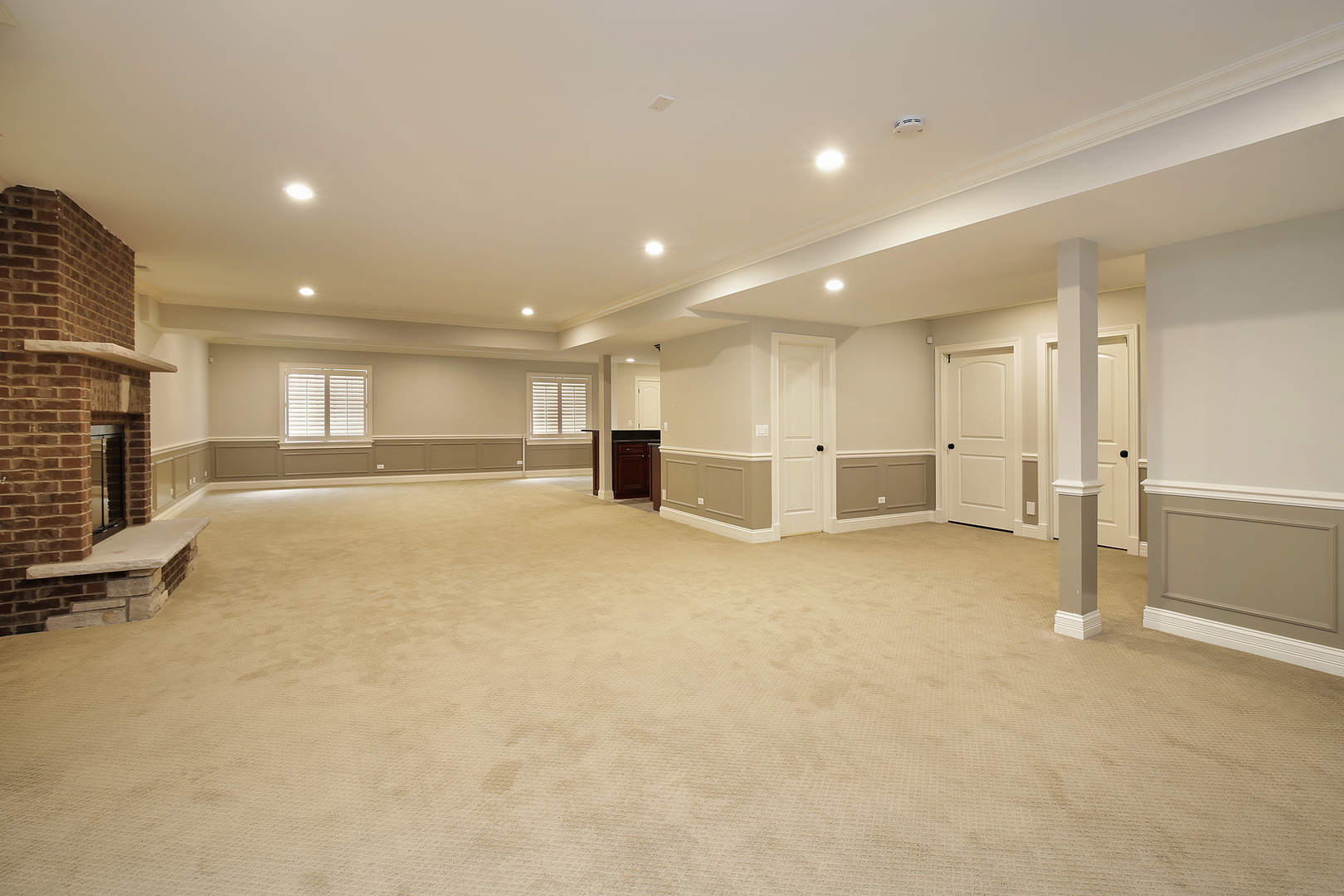 2215 Pinehurst Drive Glenview, IL 60025 - Photo 21 of 31 a view of an empty room with a fireplace