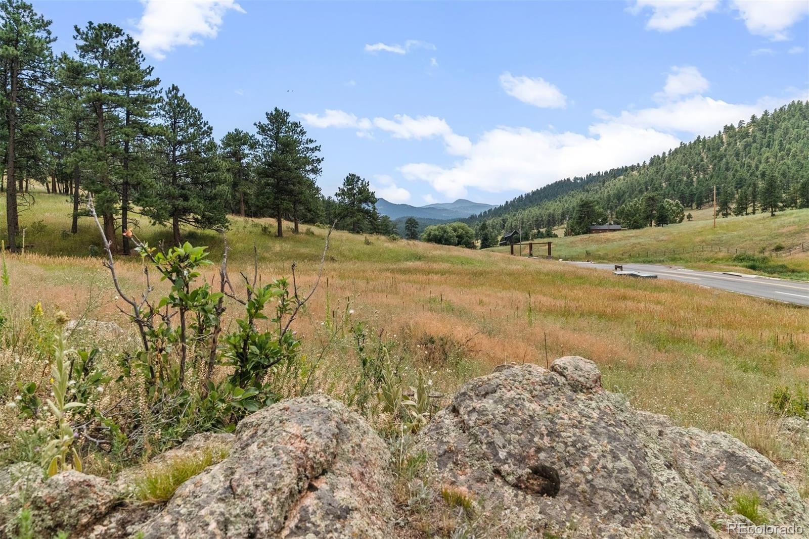1162 Swede Gulch Road Evergreen, CO 80439 - Photo 7 of 27 a view of lake with green space