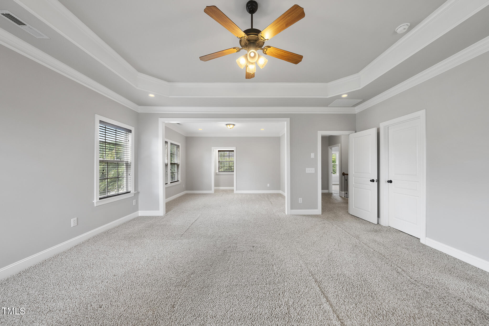 3606 Silver Forrest Lane Raleigh, NC 27614 - Photo 32 of 63 Spacious Primary Bedroom