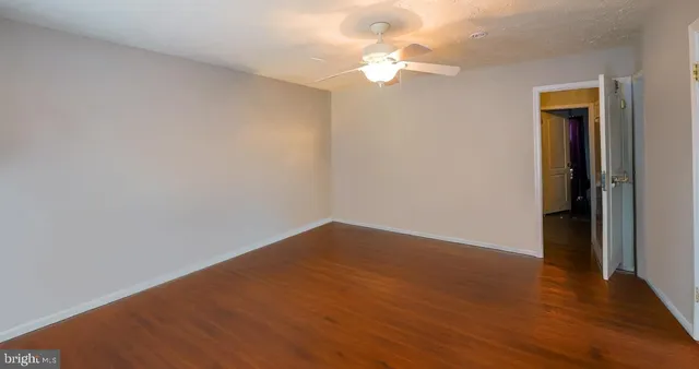 wooden floor in an empty room