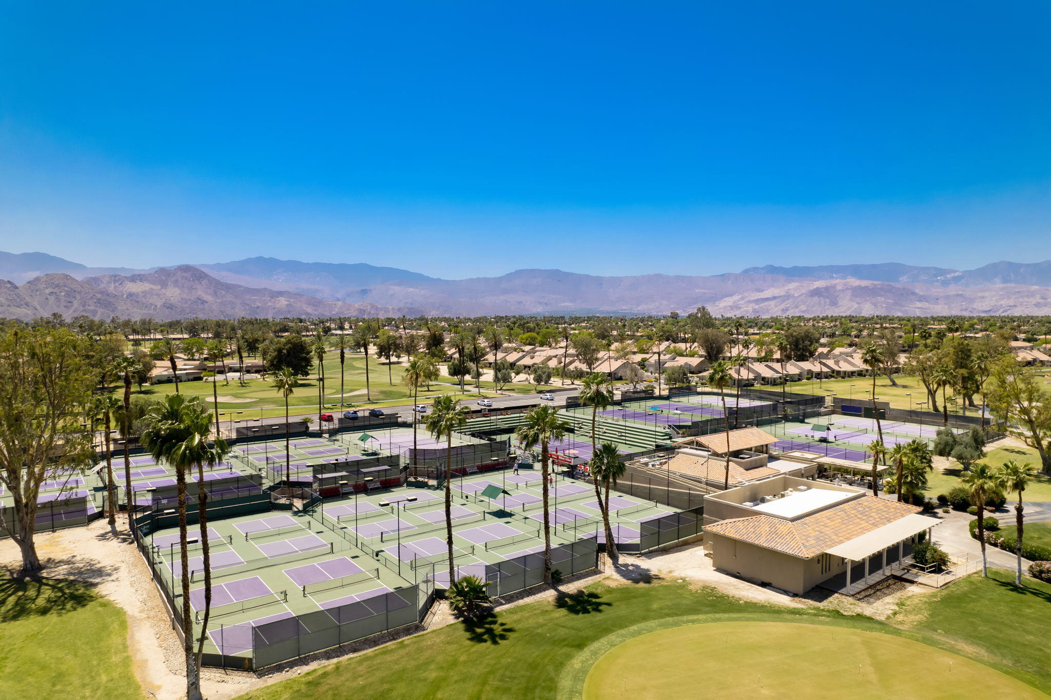 40960 La Costa Circle West Palm Desert, CA 92211 - Photo 34 of 45 a view of a swimming pool with mountain view