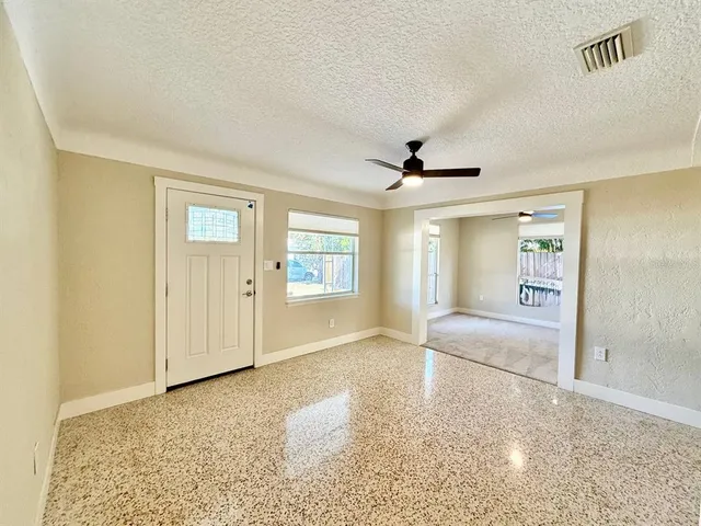 wooden floor in an empty room