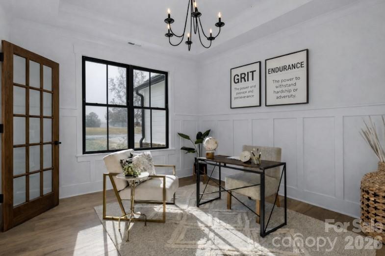 9729 B Flowes Store Road, Unit 2 Midland, NC 28107 - Photo 7 of 22 a dining room with furniture and window