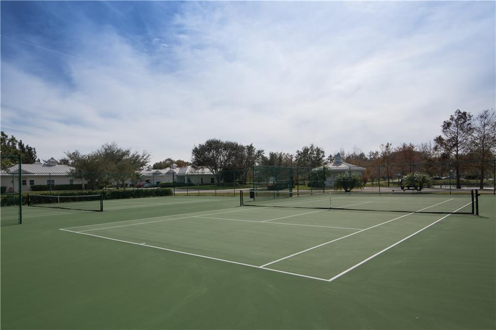 2174 Northwest Plumbago Trail Stuart, FL 34994 - Photo 21 of 26 a view of tennis court