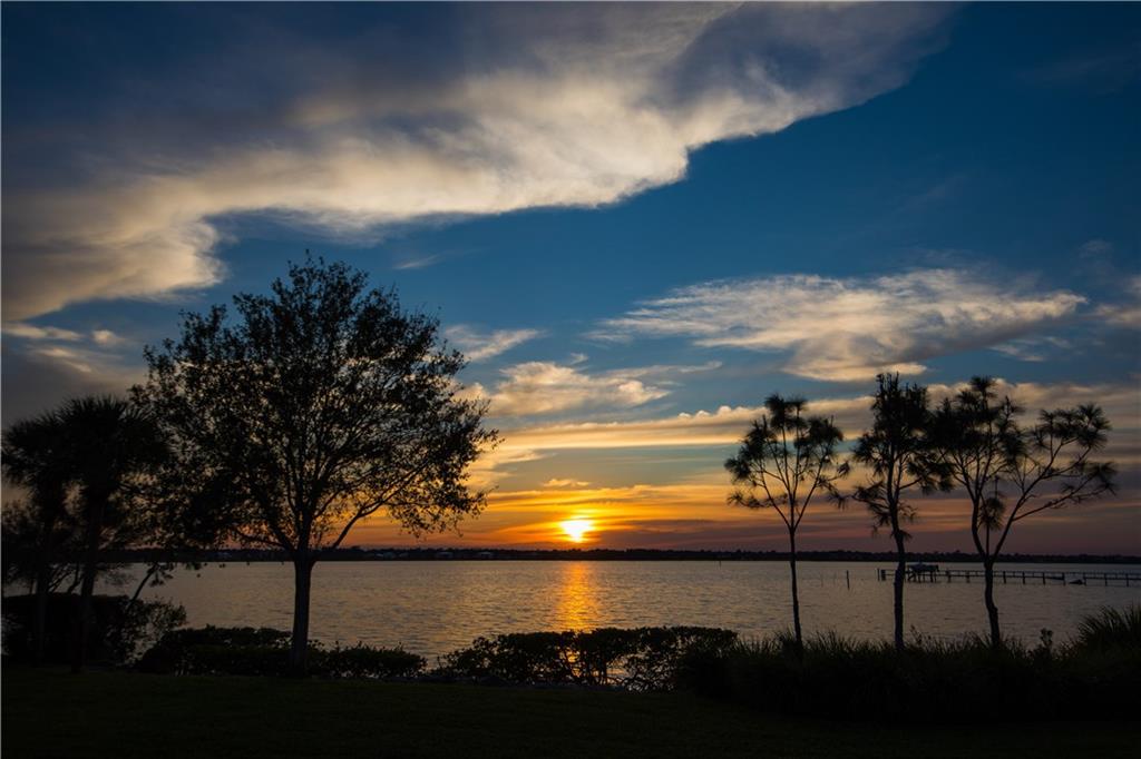 2174 Northwest Plumbago Trail Stuart, FL 34994 - Photo 26 of 26 a view of sunset